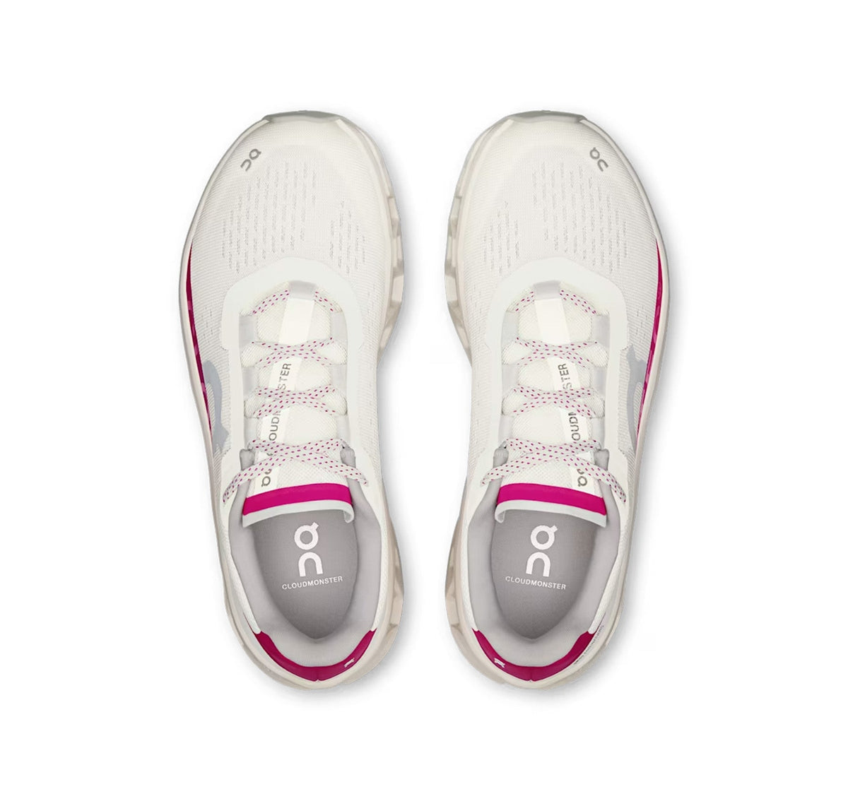 ON Women's Cloudmonster Ivory/Grenadine